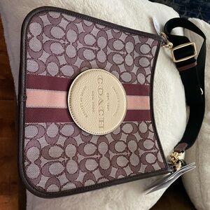 Red, Coach bag with tags